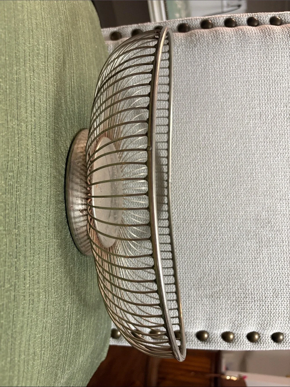 Leonard - Silver plated Wire Basket